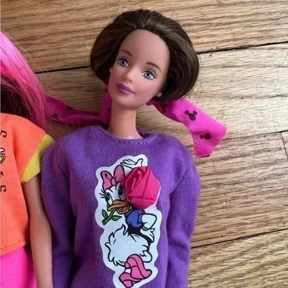 Vintage Barbie Dolls with Disney and Mickey Outfits - Picture 8 of 8